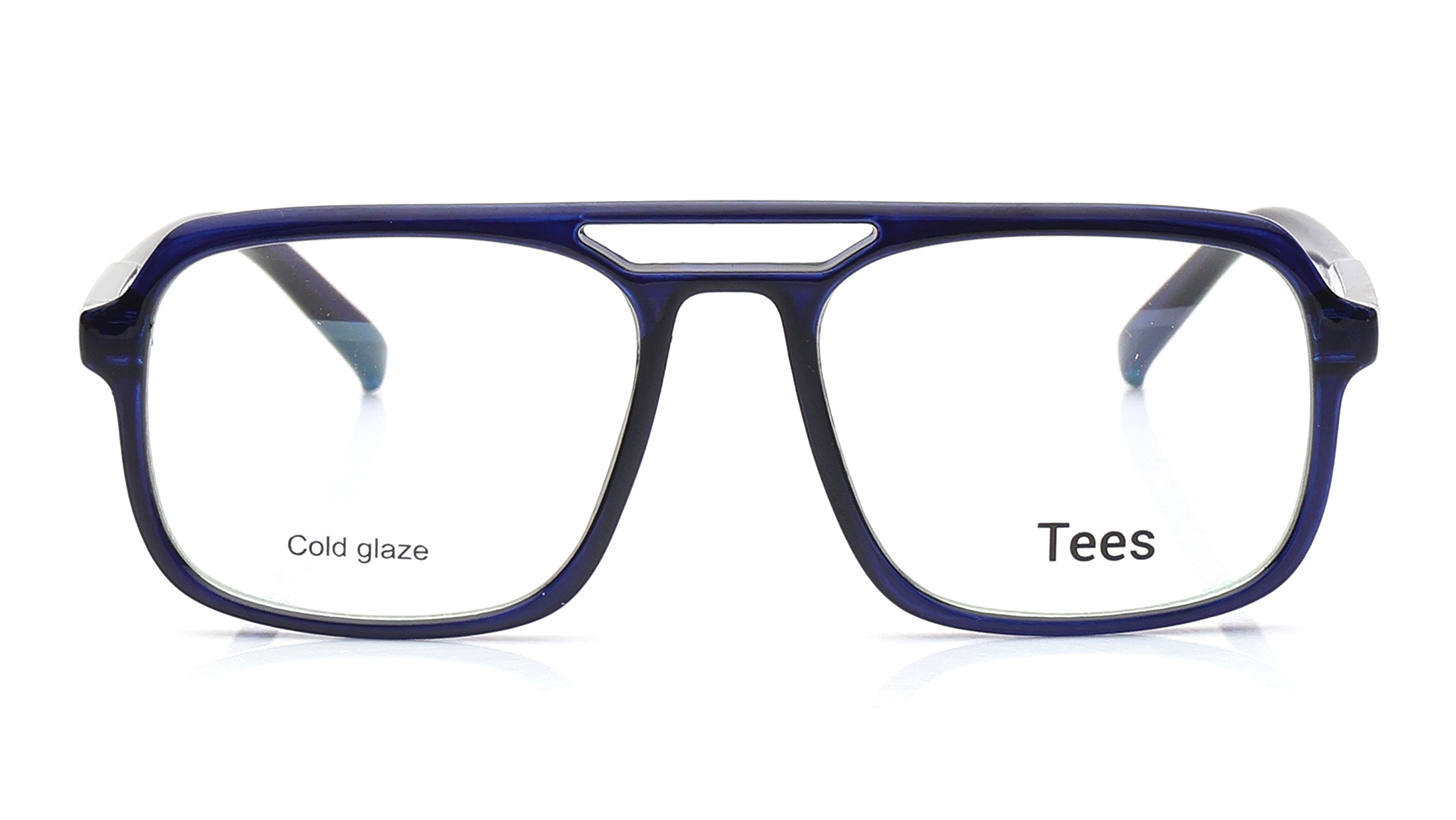 Image 1 of Blue Navigator Computer Glasses for Men and Women from Tees By Fastrack Available at Titan Eye+