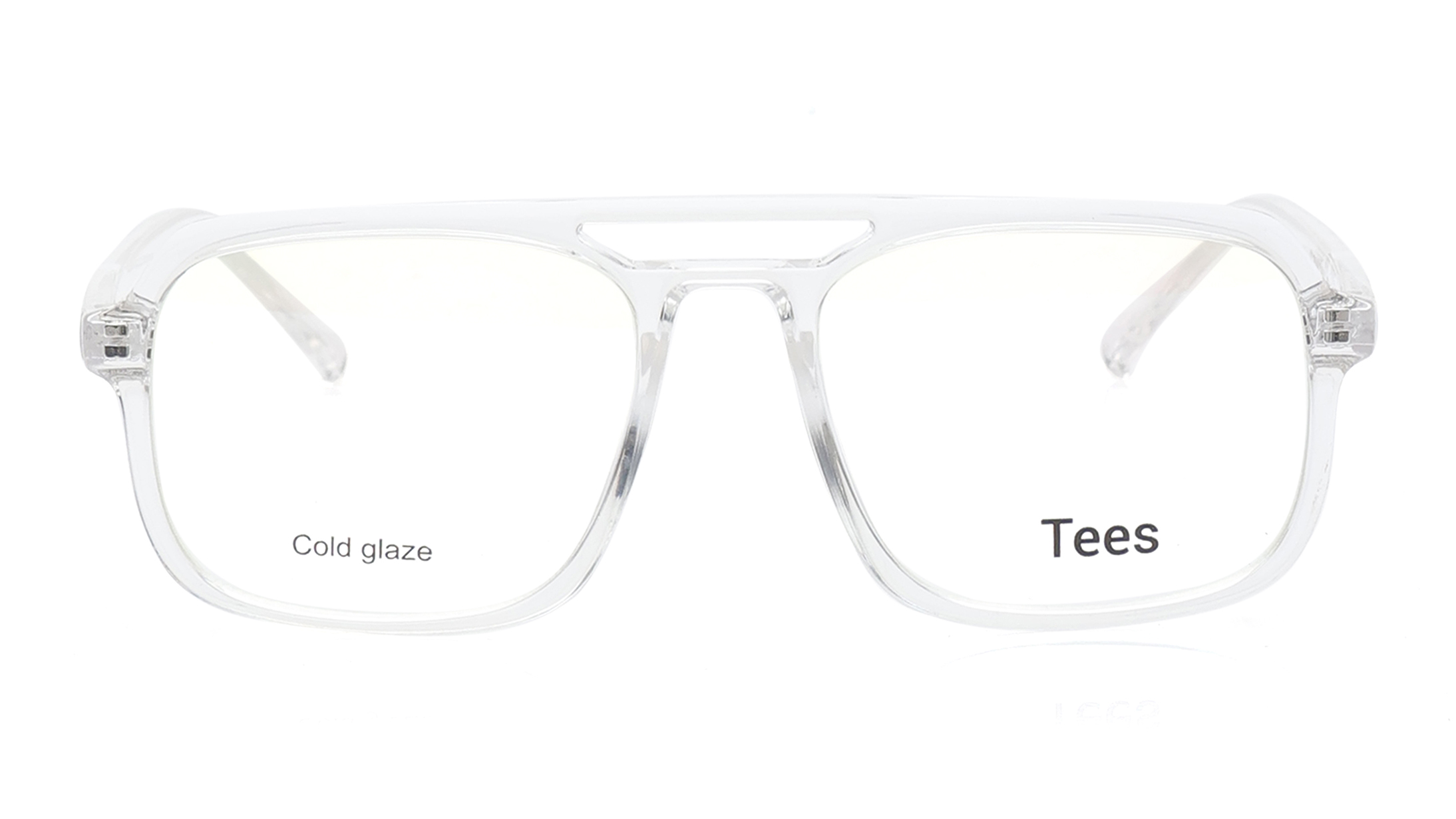 Image 1 of White Navigator Computer Glasses for Men and Women from Tees By Fastrack Available at Titan Eye+