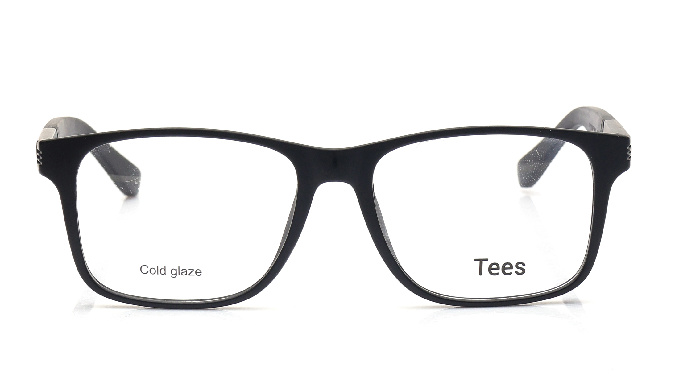 Image 1 of Black Wayfarer Computer Glasses for Men and Women from Tees By Fastrack Available at Titan Eye+