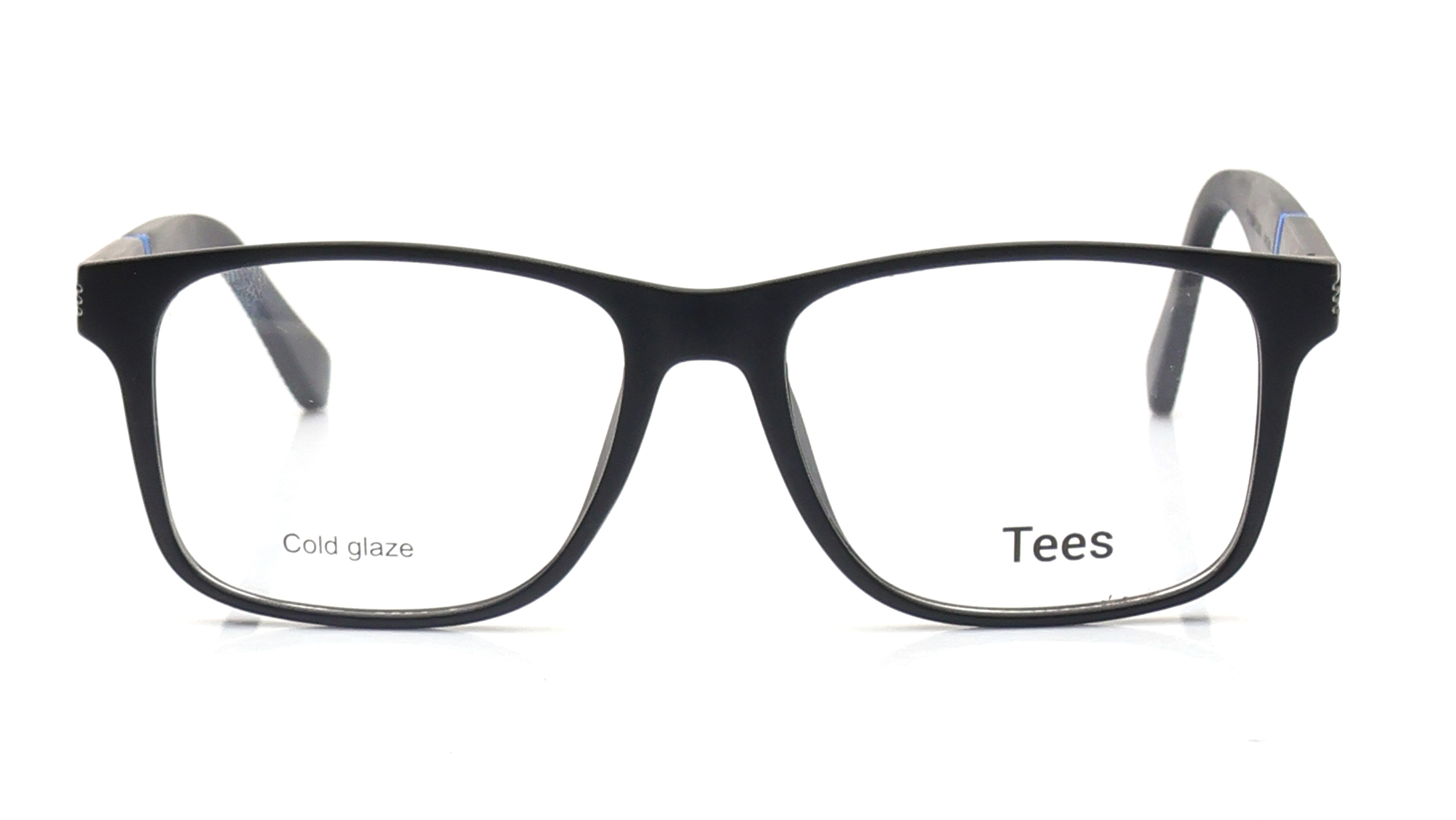 Image 1 of Black Wayfarer Computer Glasses for Men and Women from Tees By Fastrack Available at Titan Eye+