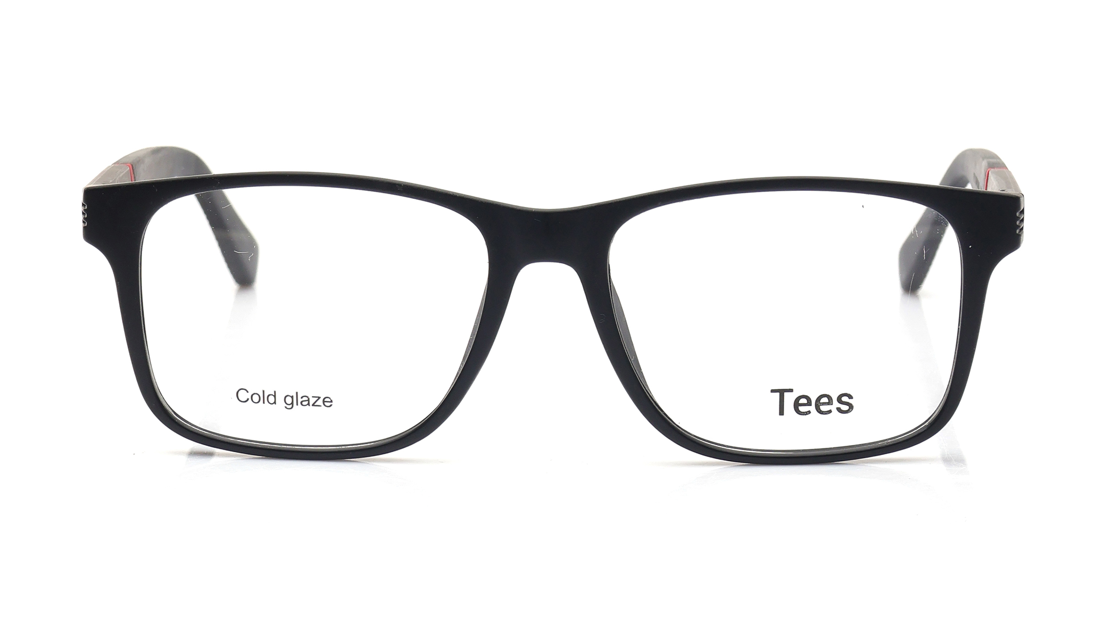 Image 1 of Black Wayfarer Computer Glasses for Men and Women from Tees By Fastrack Available at Titan Eye+