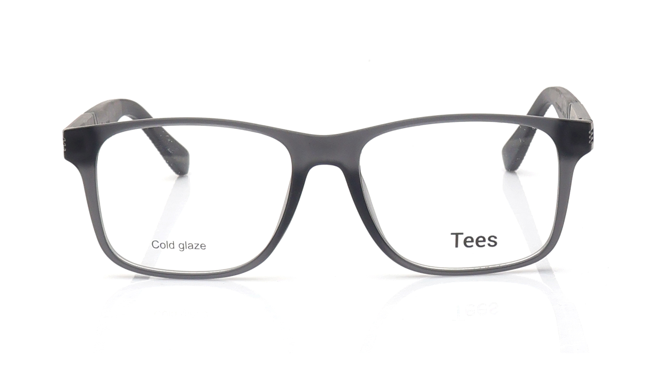 Image 1 of Grey Wayfarer Computer Glasses for Men and Women from Tees By Fastrack Available at Titan Eye+