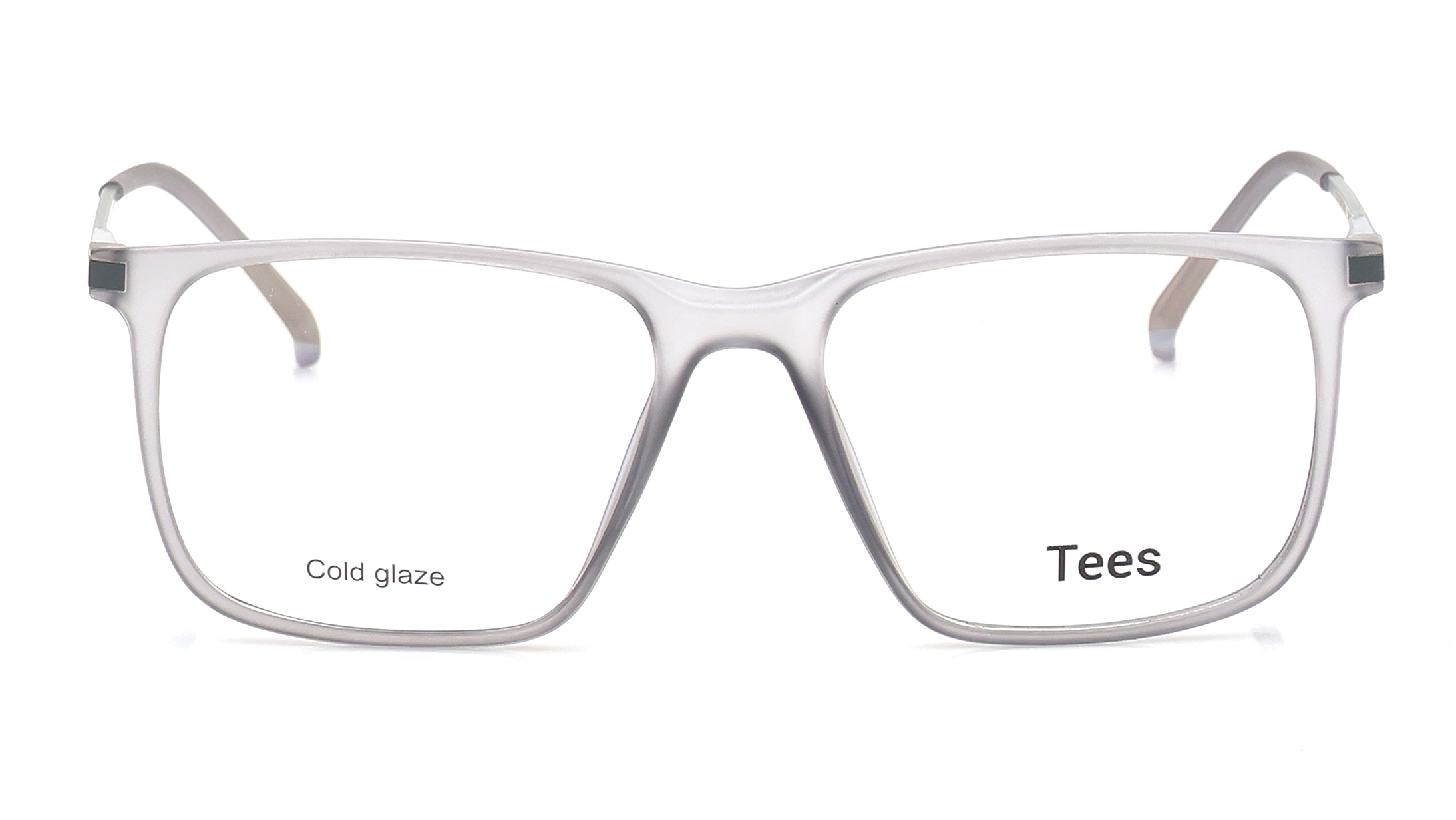 Image 1 of Grey Wayfarer Computer Glasses for Men and Women from Tees By Fastrack Available at Titan Eye+
