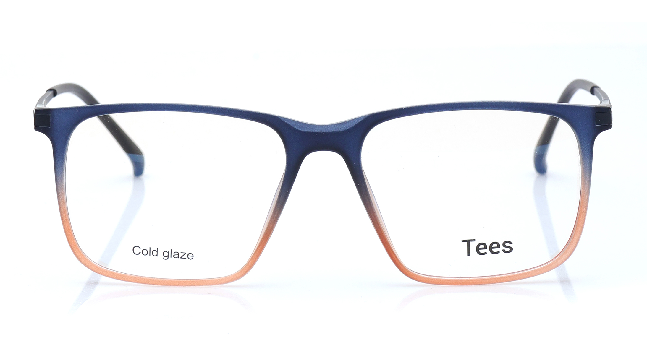 Image 1 of Blue Wayfarer Computer Glasses for Men and Women from Tees By Fastrack Available at Titan Eye+