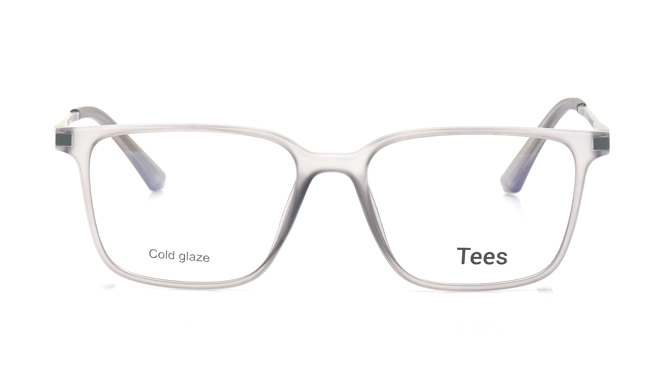 Image 1 of Grey Wayfarer Computer Glasses for Men and Women from Tees By Fastrack Available at Titan Eye+