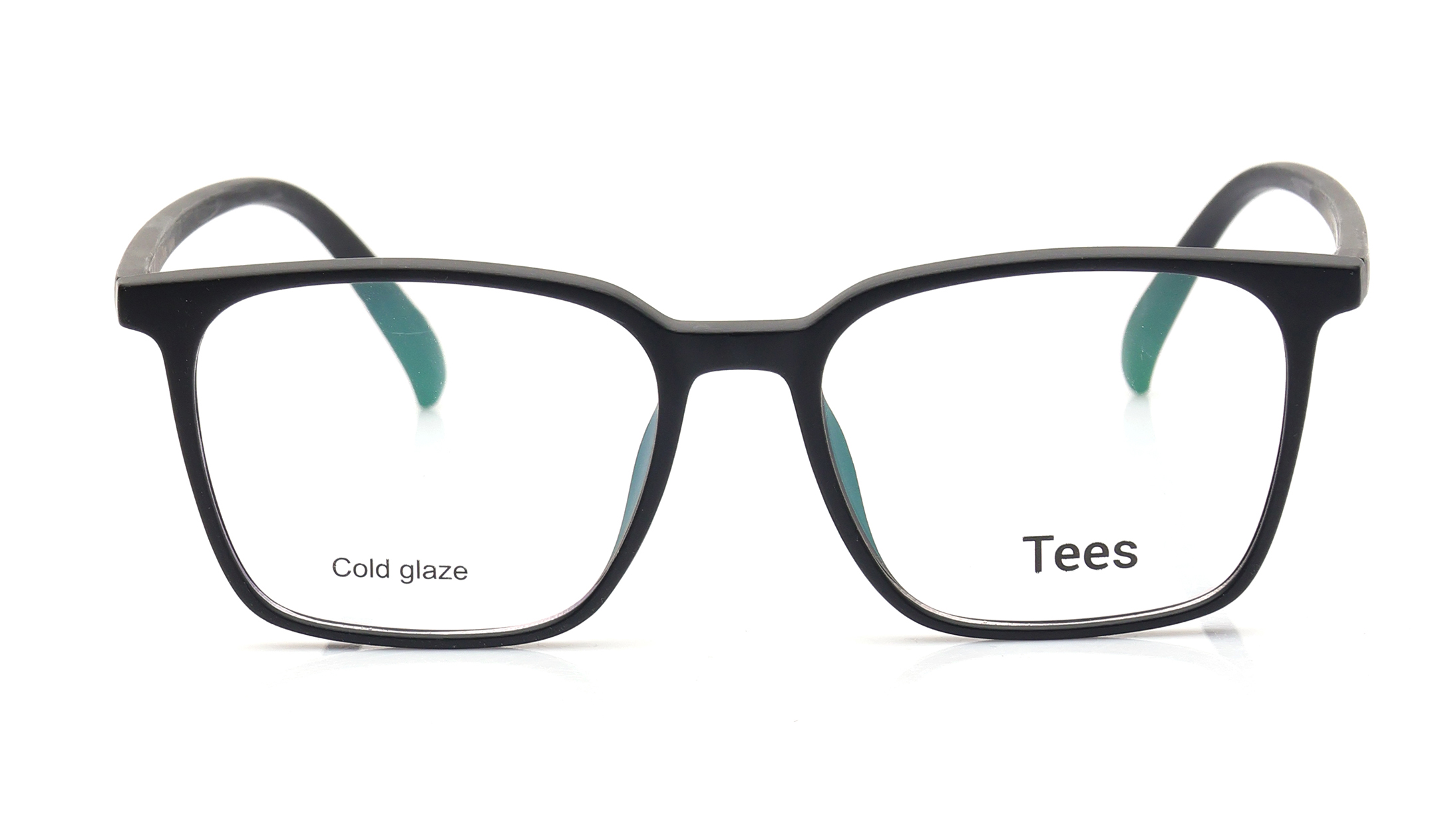 Image 1 of Black Wayfarer Computer Glasses for Men and Women from Tees By Fastrack Available at Titan Eye+