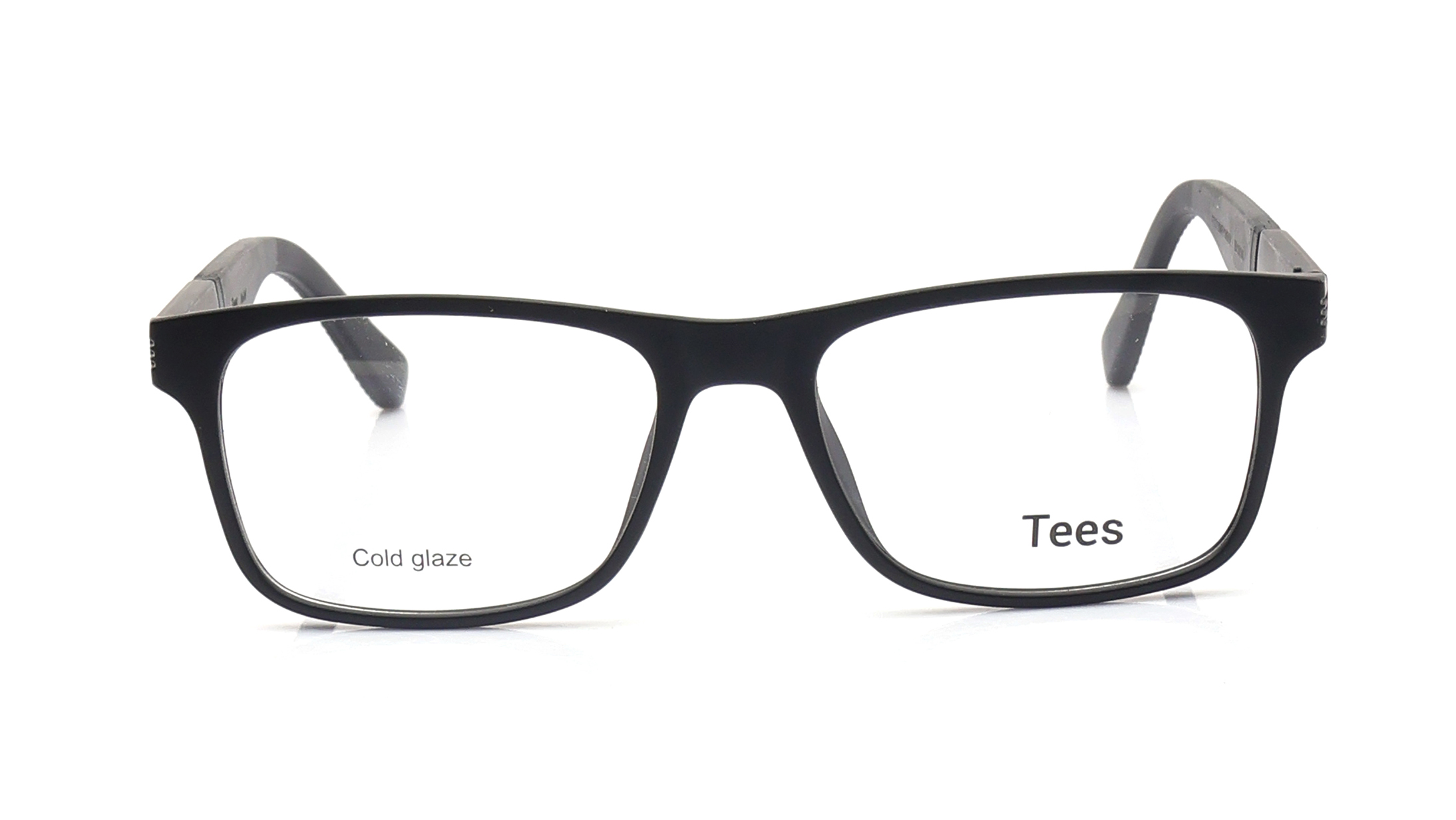 Image 1 of Black Wayfarer Computer Glasses for Men and Women from Tees By Fastrack Available at Titan Eye+