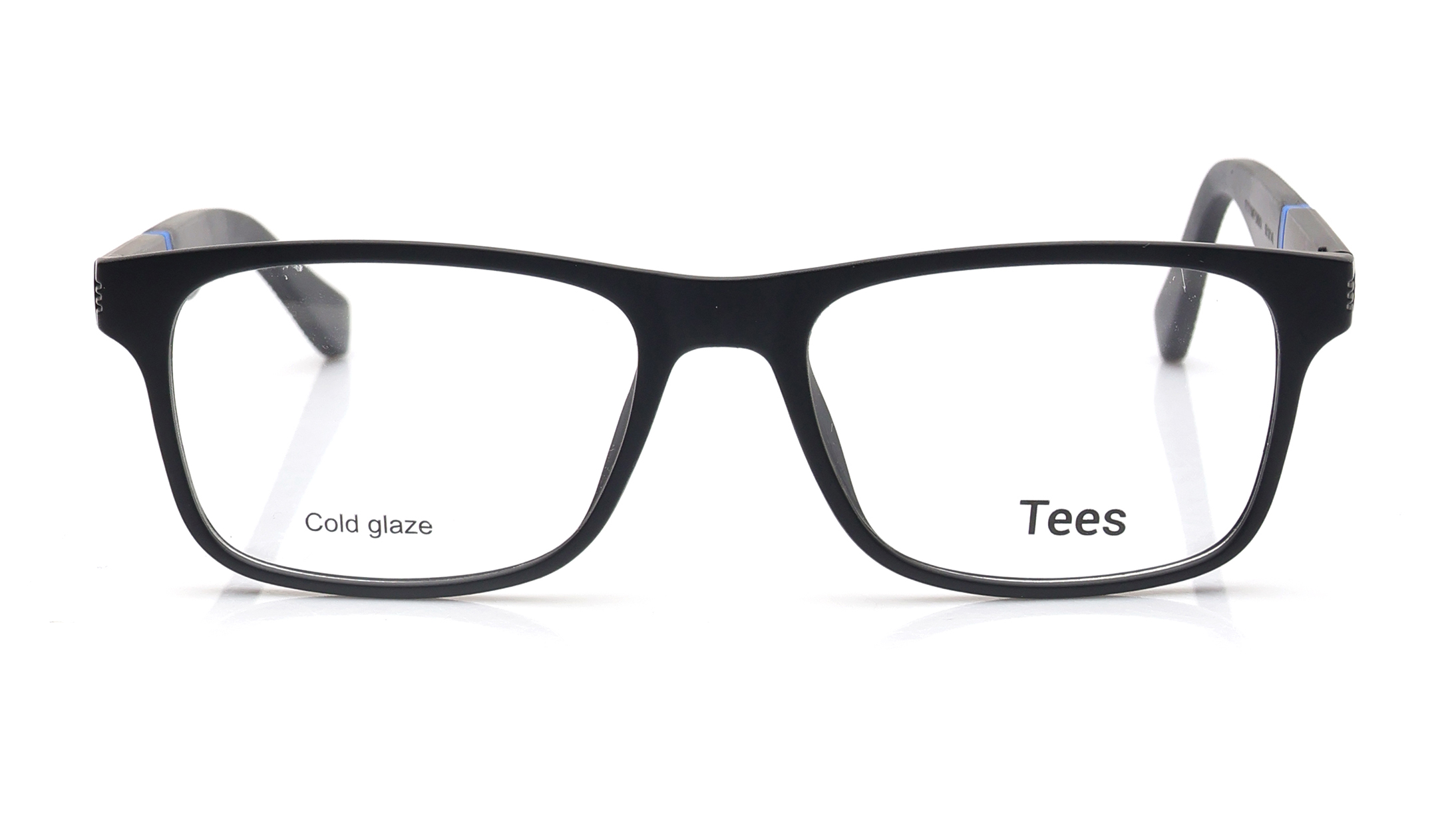 Image 1 of Black Wayfarer Computer Glasses for Men and Women from Tees By Fastrack Available at Titan Eye+