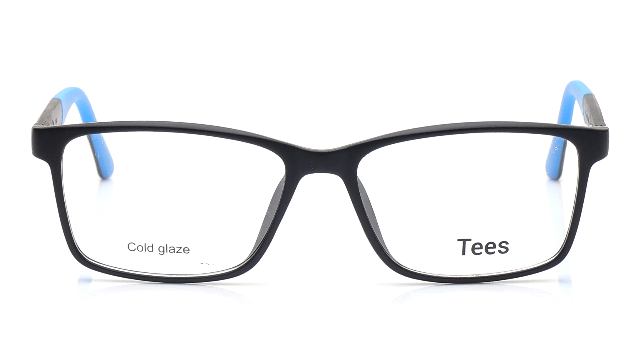 Image 1 of Black Rectangle Computer Glasses for Men and Women from Tees By Fastrack Available at Titan Eye+