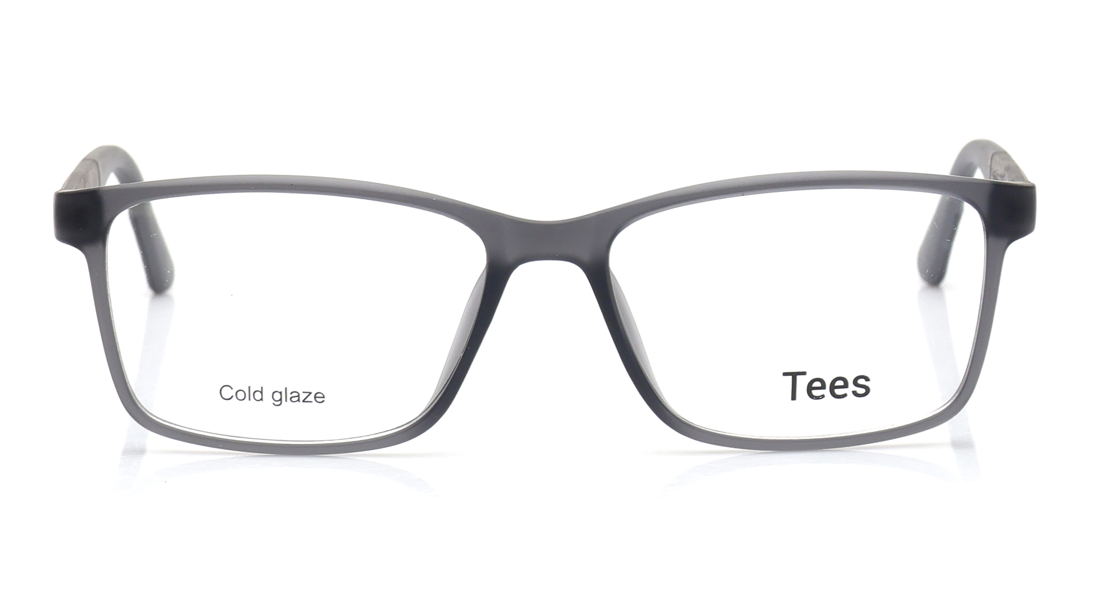 Image 1 of Grey Rectangle Computer Glasses for Men and Women from Tees By Fastrack Available at Titan Eye+