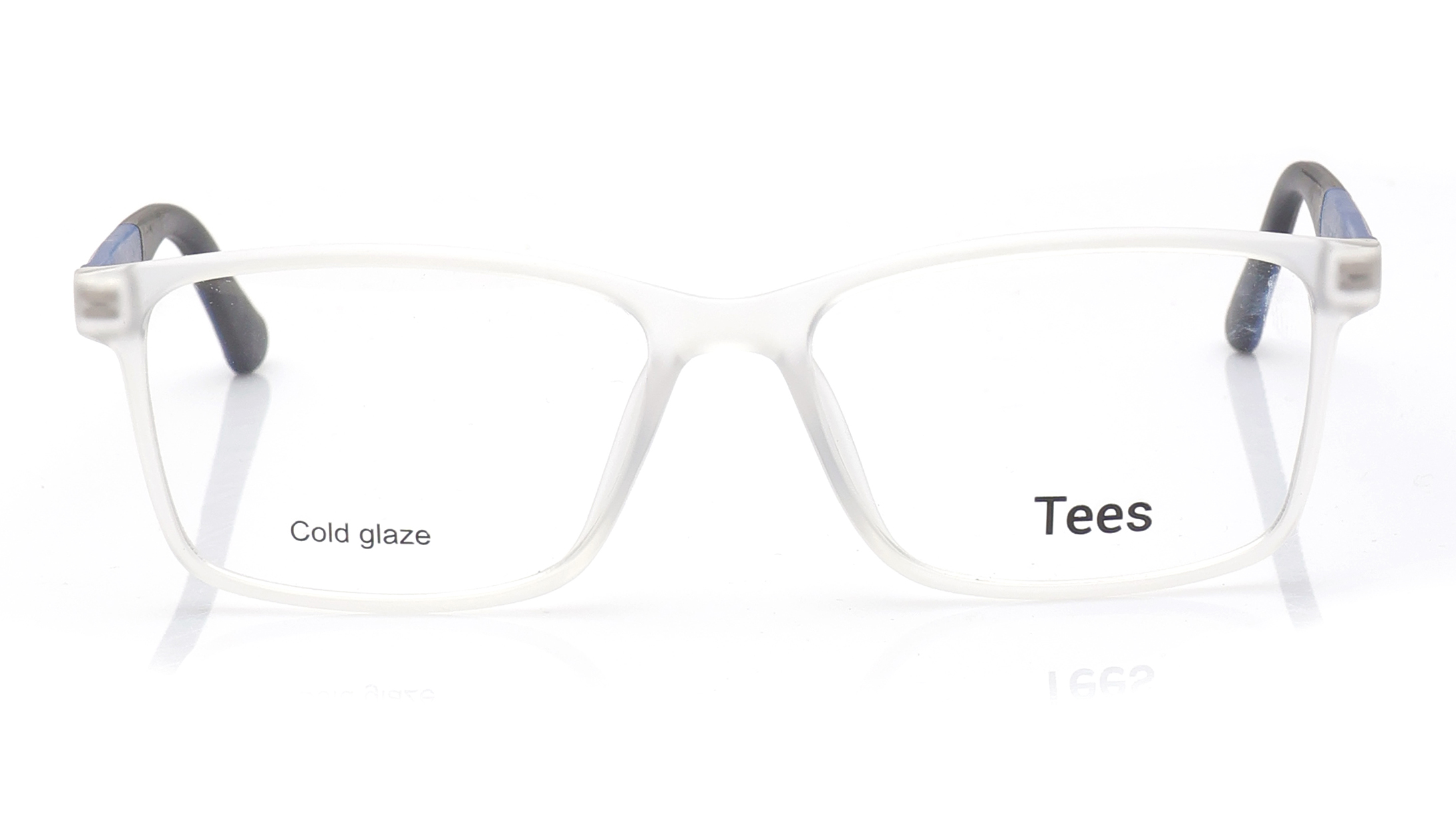 Image 1 of White Rectangle Eyeglasses for Men and Women from Tees By Fastrack Available at Titan Eye+