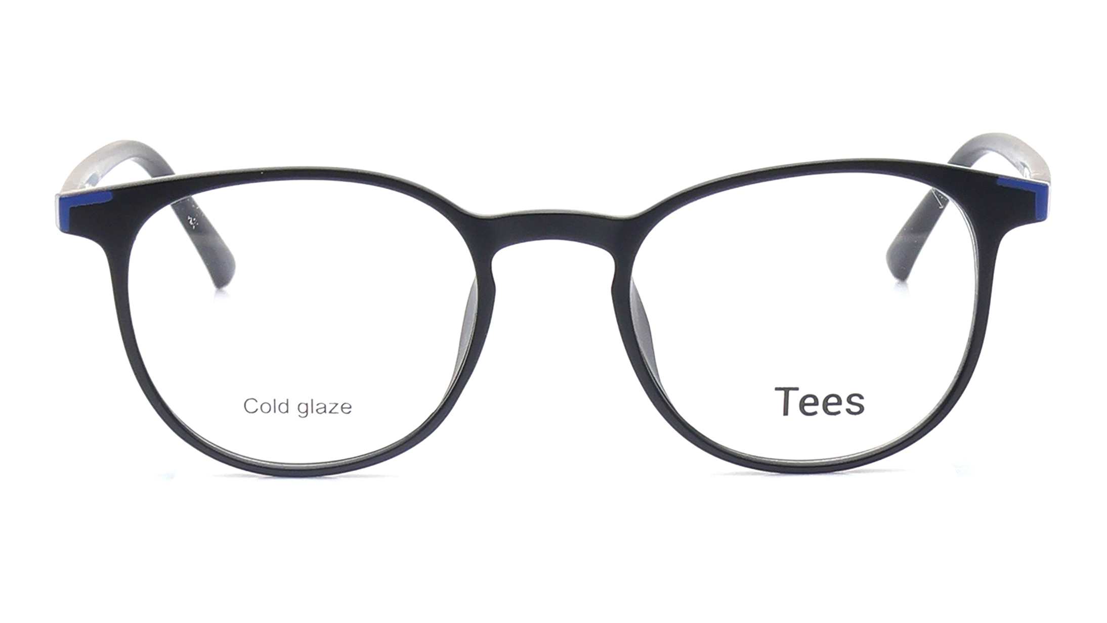 Image 1 of Black Round Eyeglasses for Men and Women from Tees By Fastrack Available at Titan Eye+