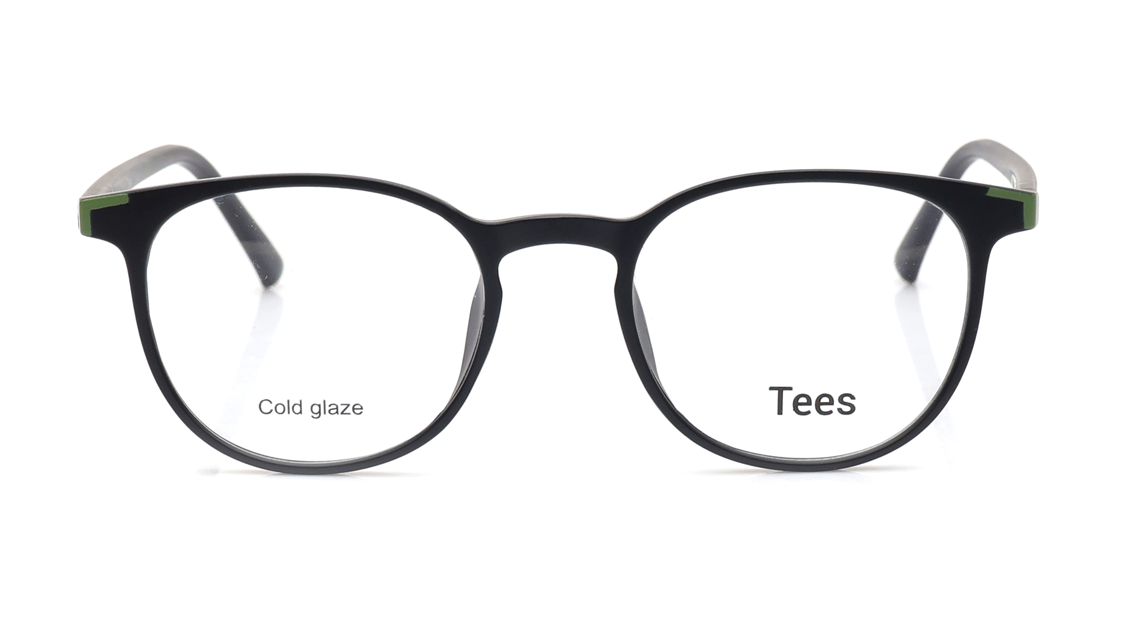 Image 1 of Black Round Computer Glasses for Men and Women from Tees By Fastrack Available at Titan Eye+