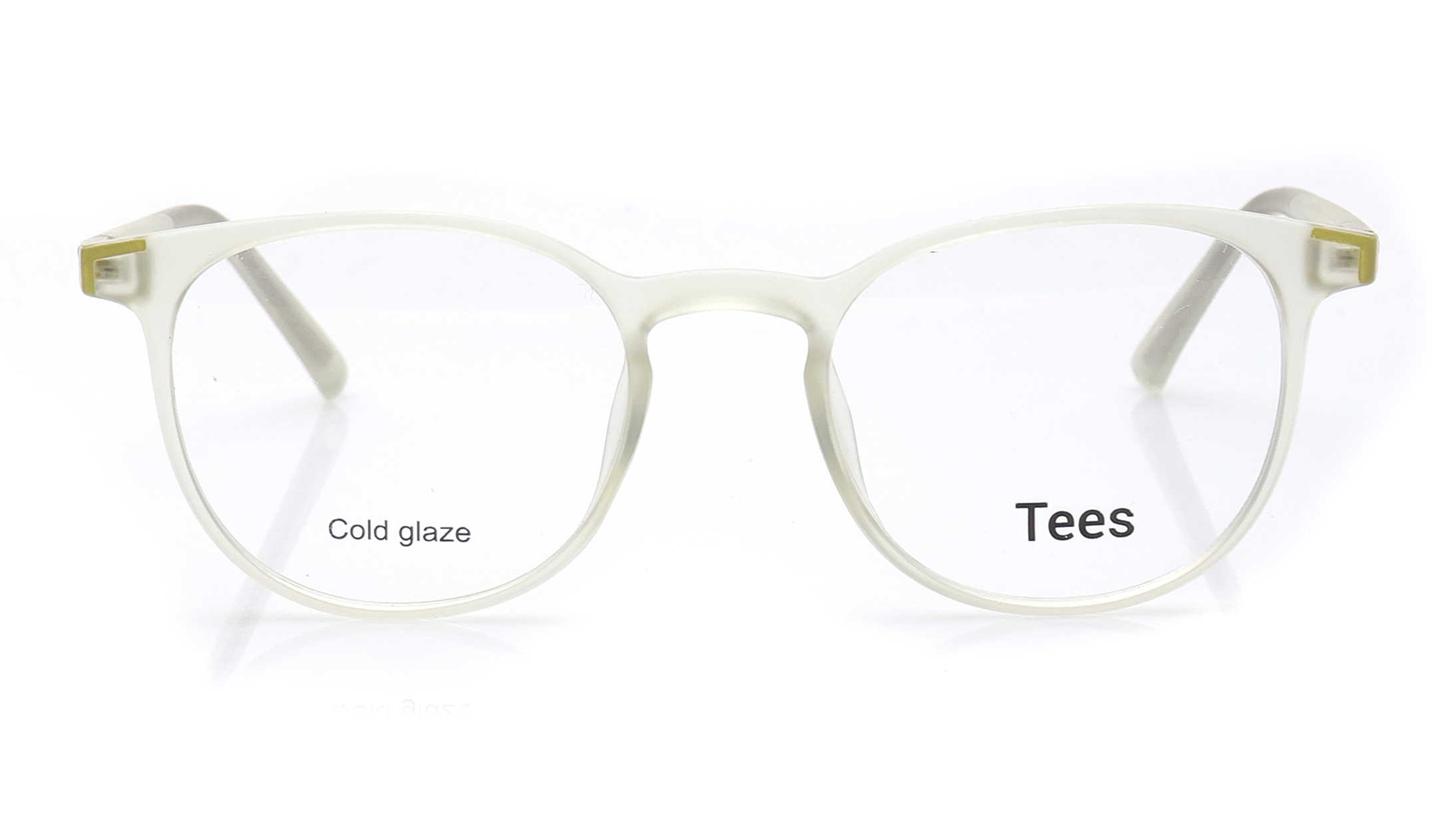Image 1 of Green Round Computer Glasses for Men and Women from Tees By Fastrack Available at Titan Eye+
