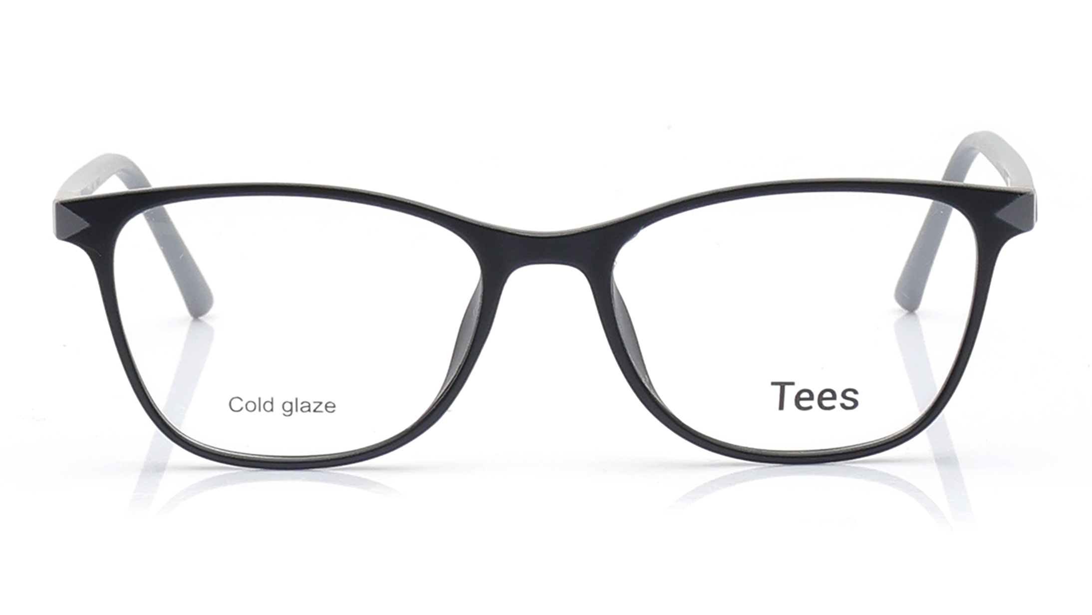 Image 1 of Black CatEye Eyeglasses for Women from Tees By Fastrack Available at Titan Eye+