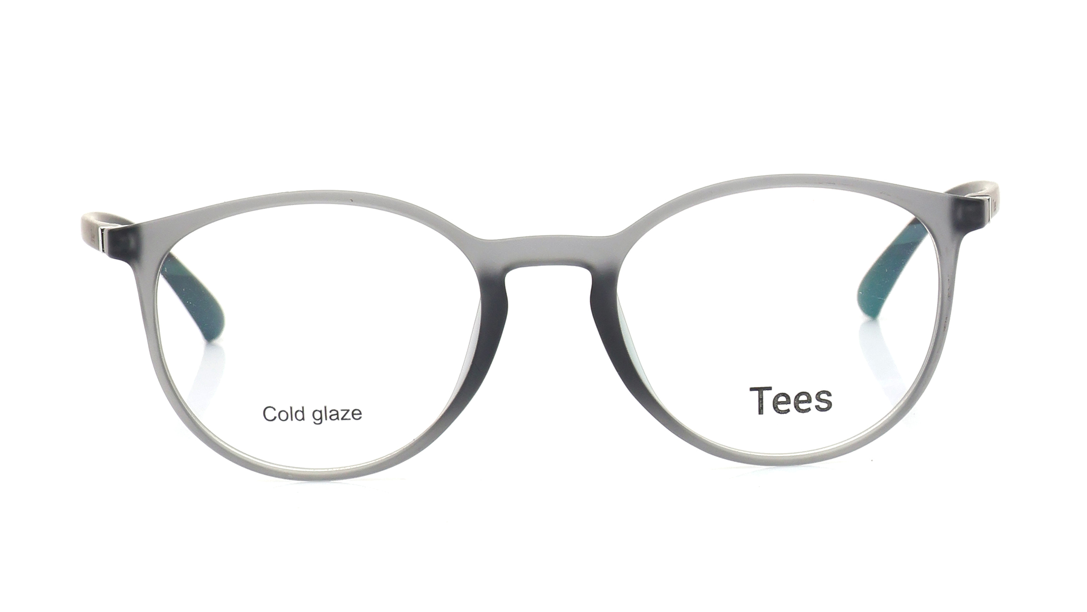Image 1 of Grey Round Computer Glasses for Men and Women from Tees By Fastrack Available at Titan Eye+