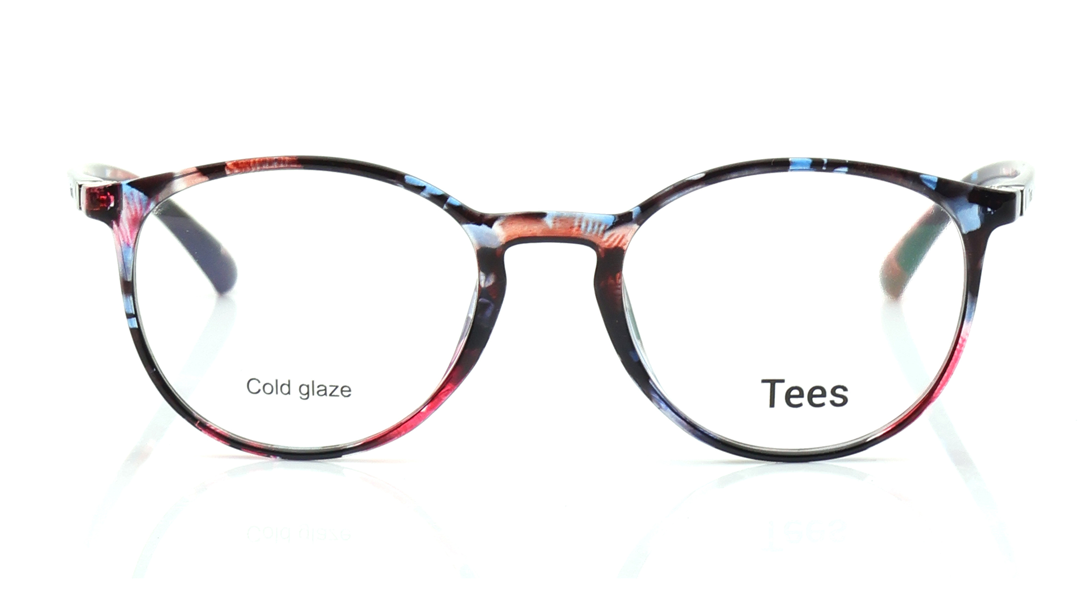Image 1 of Black Round Computer Glasses for Men and Women from Tees By Fastrack Available at Titan Eye+