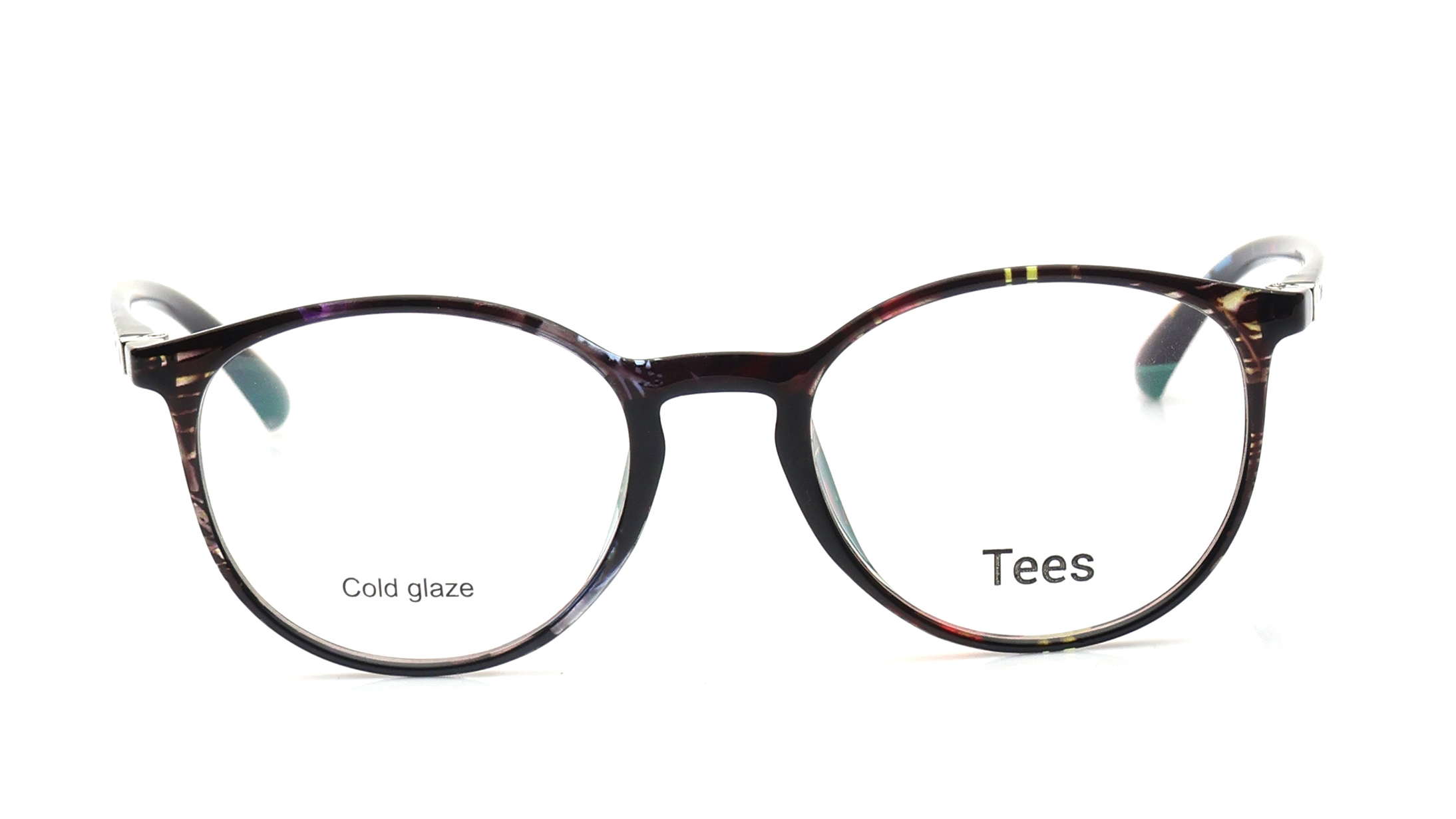 Image 1 of Black Round Computer Glasses for Men and Women from Tees By Fastrack Available at Titan Eye+