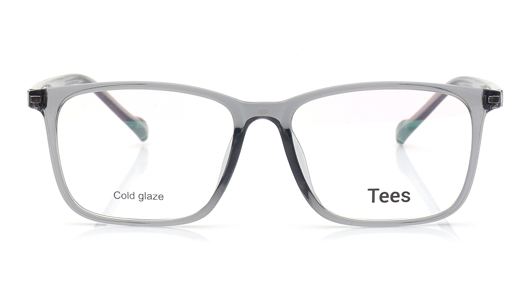 Image 1 of Grey Wayfarer Computer Glasses for Men and Women from Tees By Fastrack Available at Titan Eye+