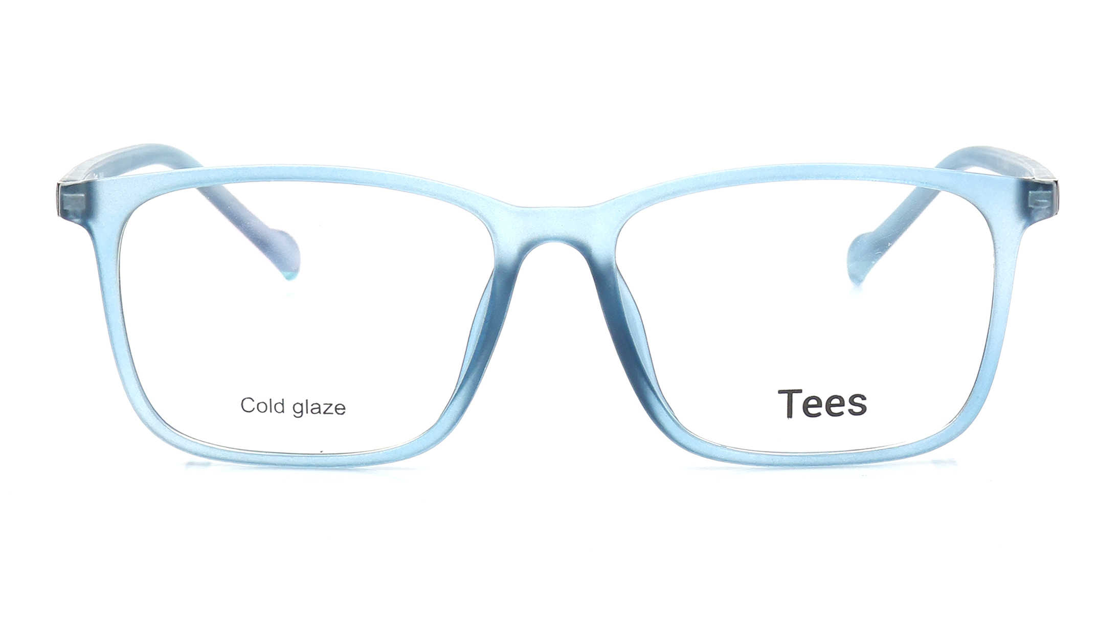 Image 1 of Blue Wayfarer Computer Glasses for Men and Women from Tees By Fastrack Available at Titan Eye+