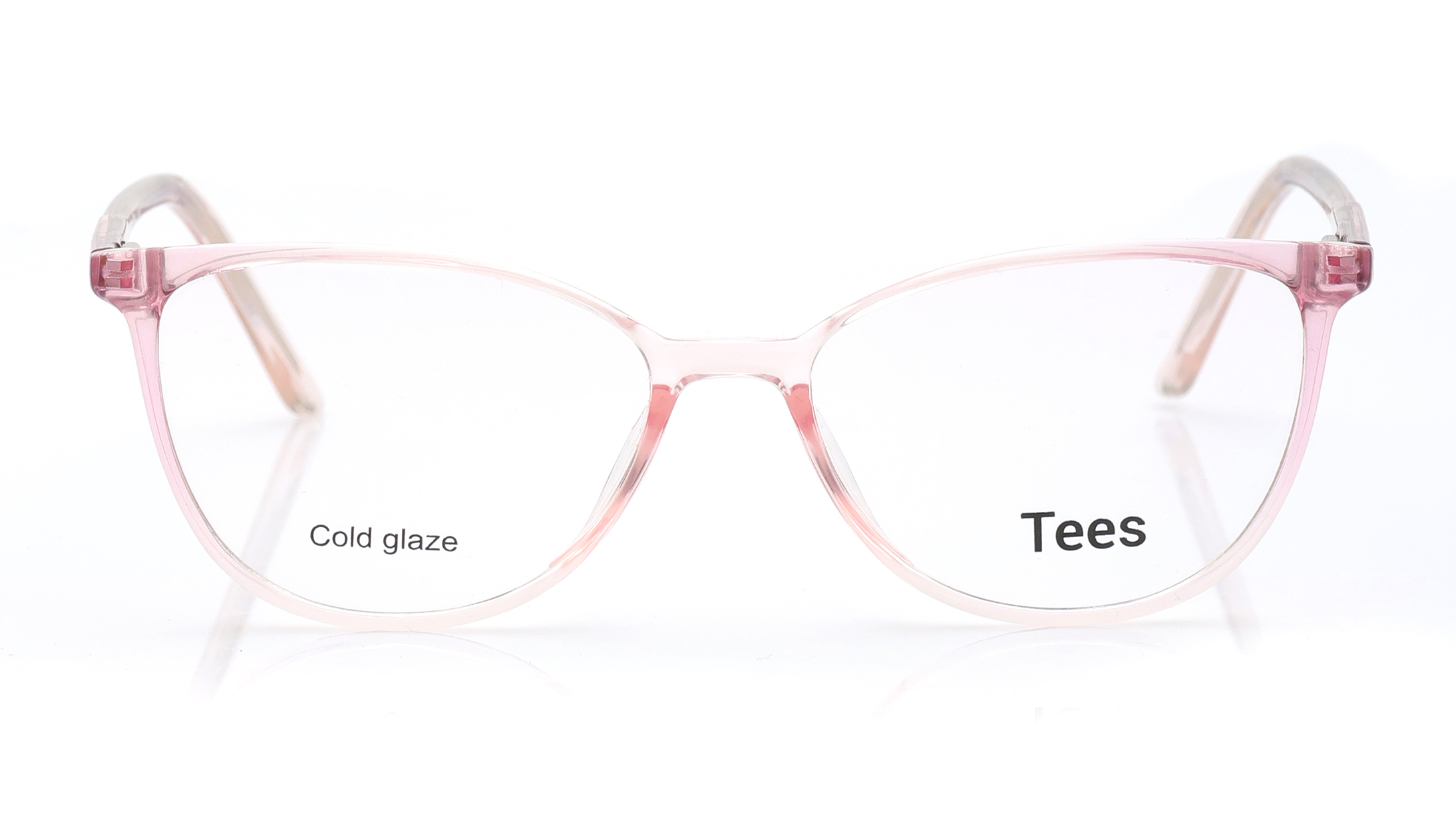 Image 1 of Pink CatEye Eyeglasses for Women from Tees By Fastrack Available at Titan Eye+