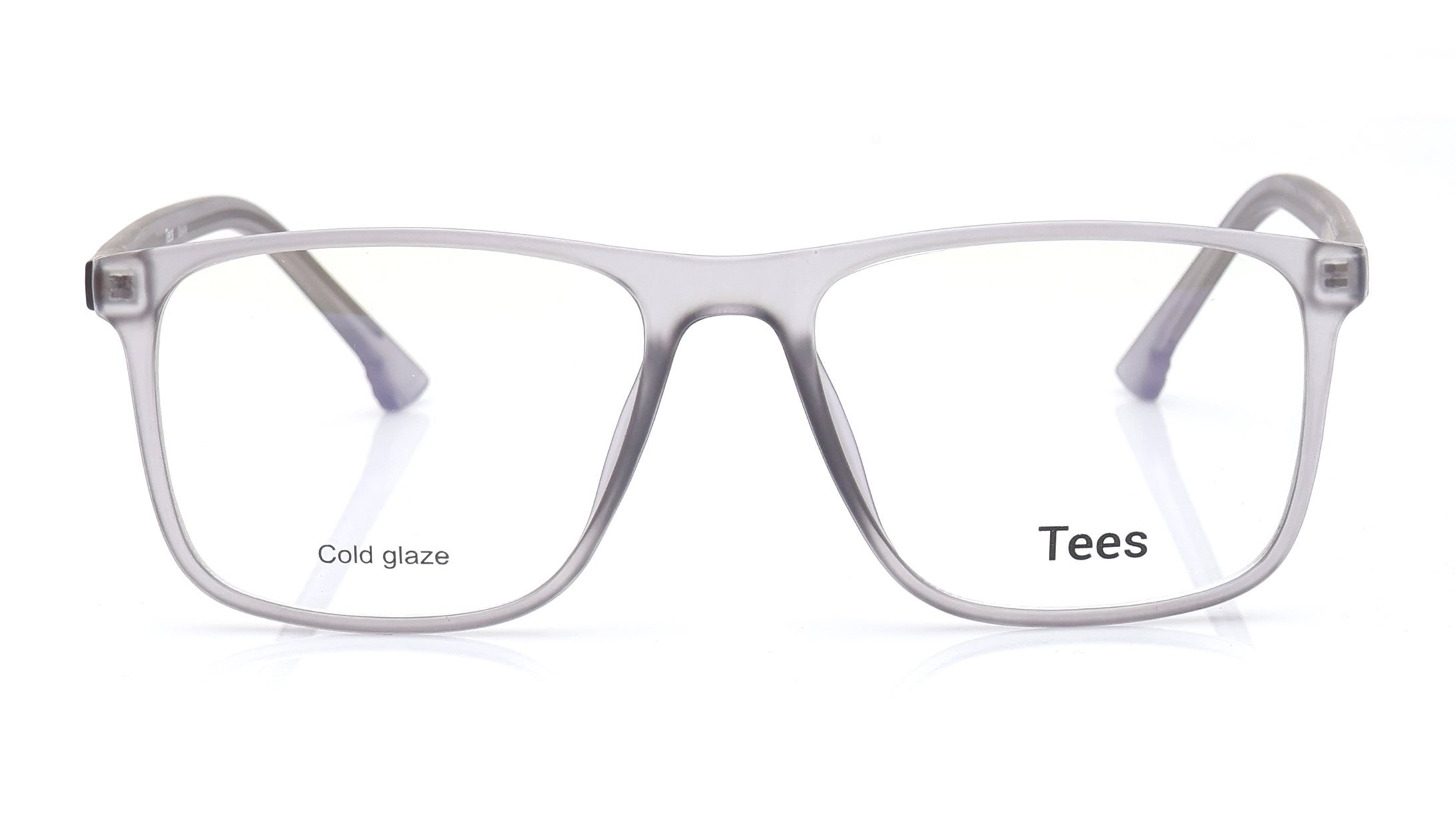 Image 1 of Grey Wayfarer Computer Glasses for Men and Women from Tees By Fastrack Available at Titan Eye+