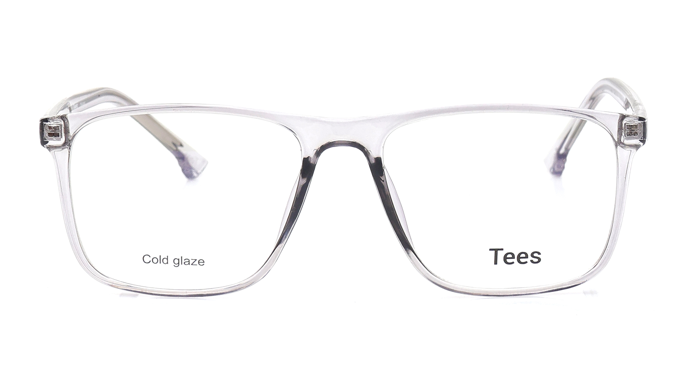 Image 1 of Grey Wayfarer Computer Glasses for Men and Women from Tees By Fastrack Available at Titan Eye+
