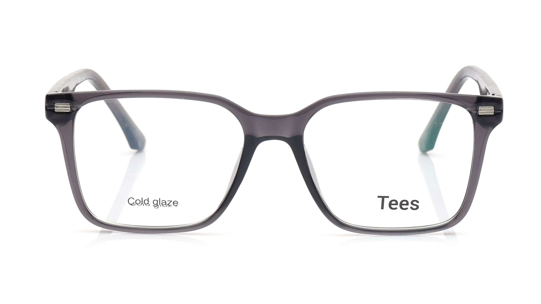 Image 1 of Grey Wayfarer Computer Glasses for Men and Women from Tees By Fastrack Available at Titan Eye+