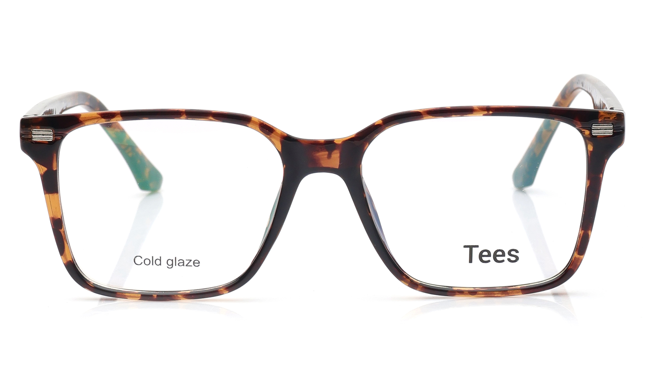 Image 1 of Brown Wayfarer Computer Glasses for Men and Women from Tees By Fastrack Available at Titan Eye+