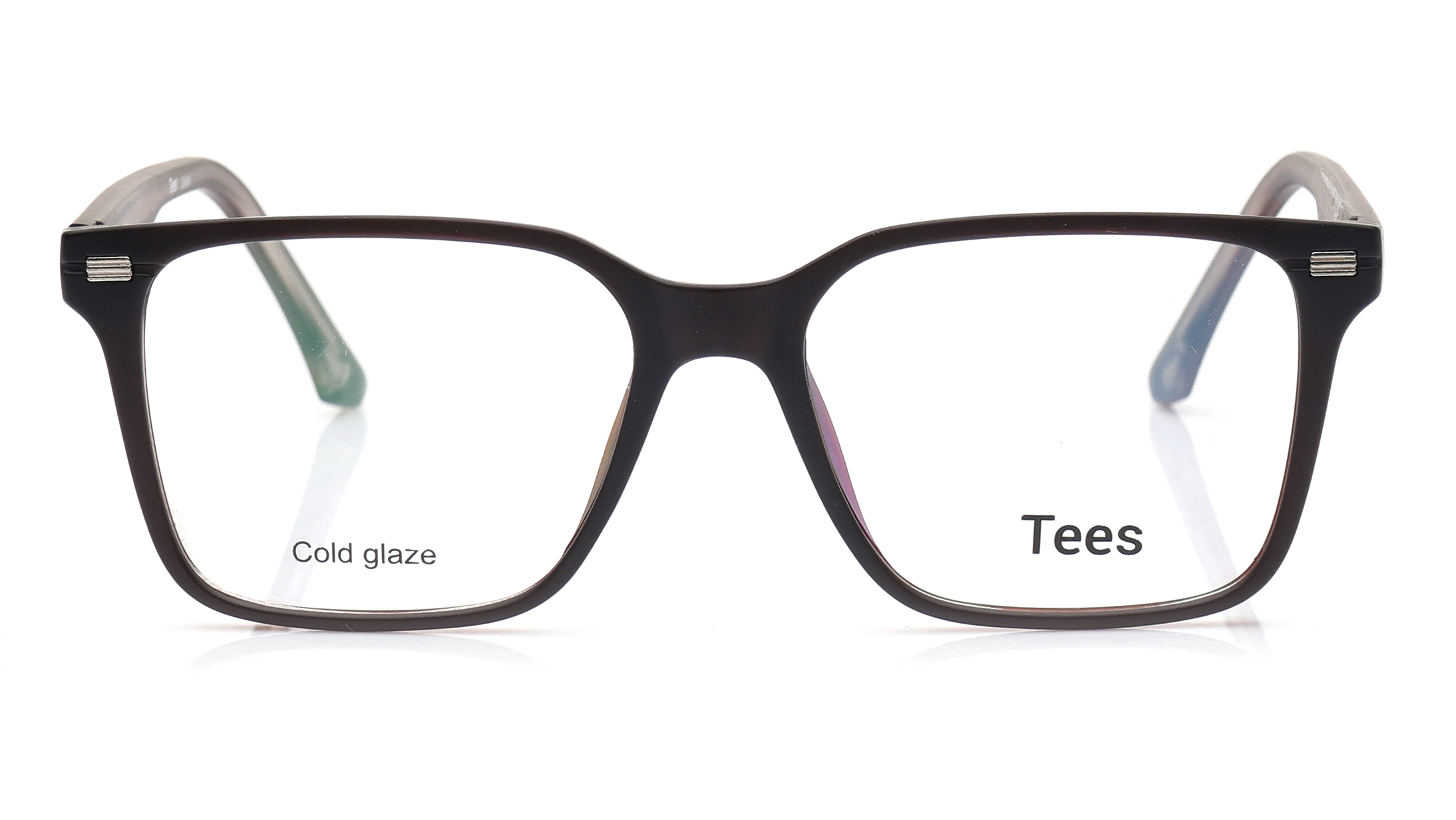 Image 1 of Black Wayfarer Computer Glasses for Men and Women from Tees By Fastrack Available at Titan Eye+