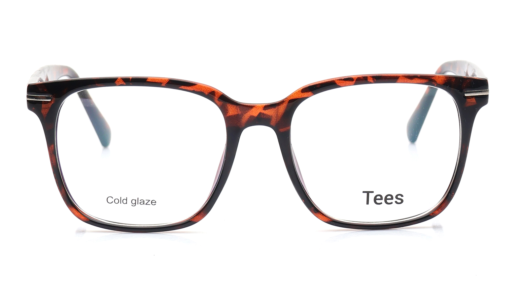 Image 1 of Brown Wayfarer Computer Glasses for Men and Women from Tees By Fastrack Available at Titan Eye+