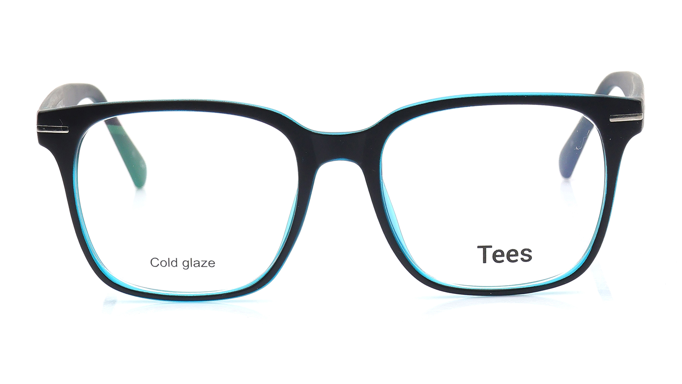 Image 1 of Black Wayfarer Computer Glasses for Men and Women from Tees By Fastrack Available at Titan Eye+
