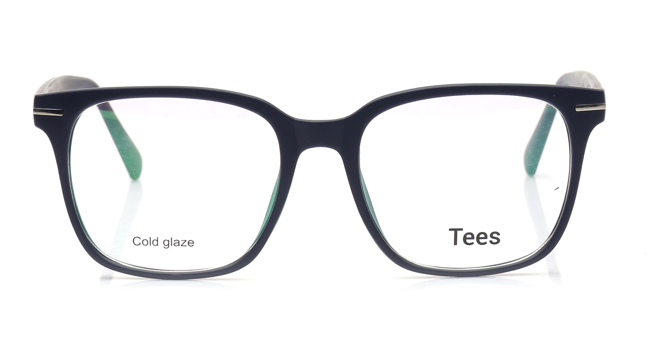 Image 1 of Blue Wayfarer Computer Glasses for Men and Women from Tees By Fastrack Available at Titan Eye+