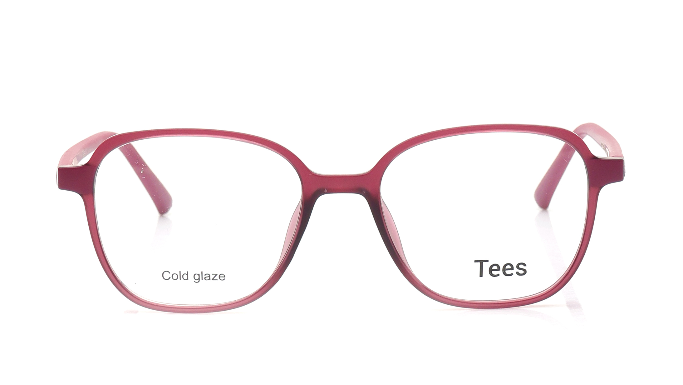 Image 1 of Pink Geometric Computer Glasses for Men and Women from Tees By Fastrack Available at Titan Eye+