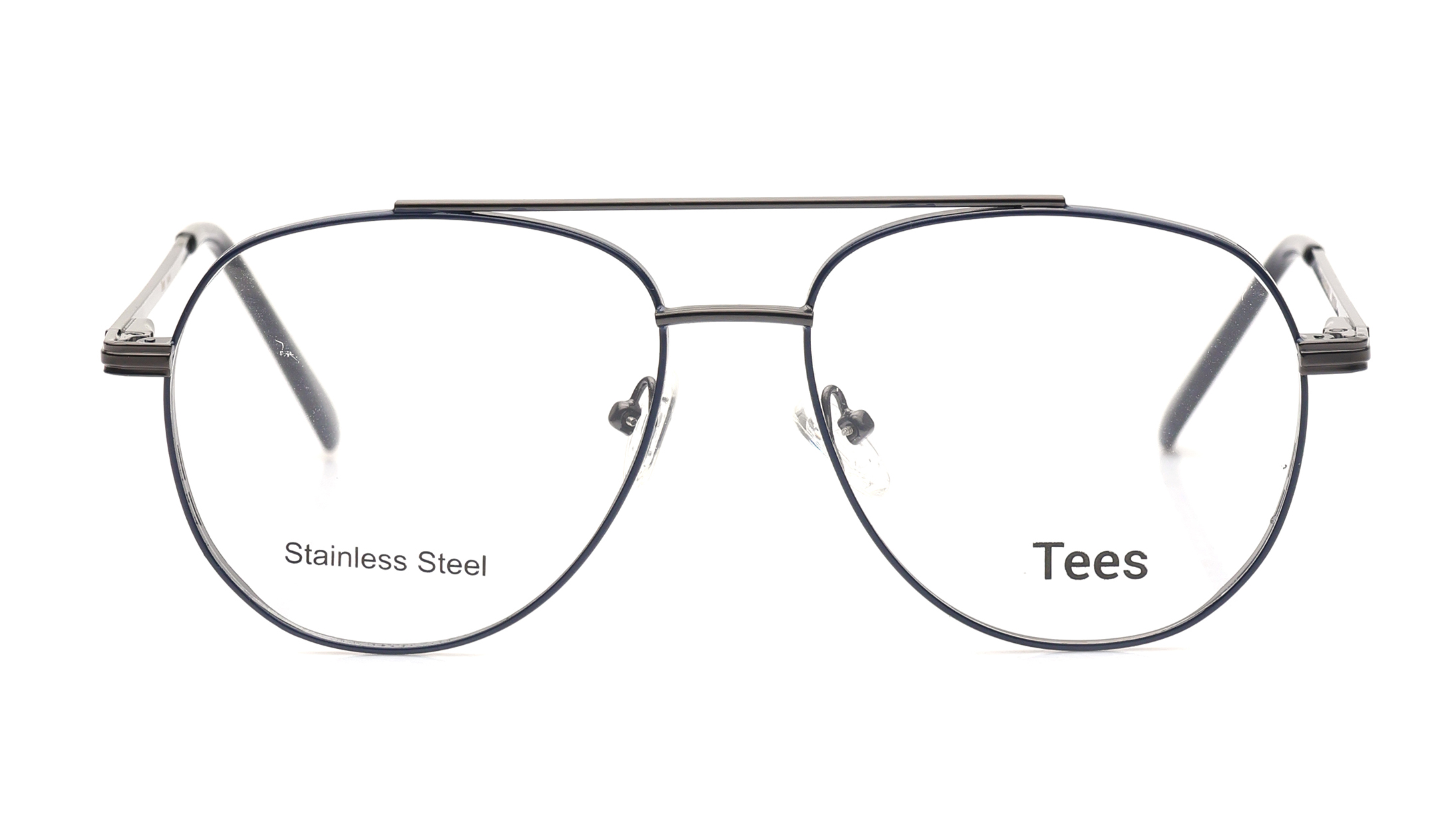 Image 1 of Blue Aviator Computer Glasses for Men and Women from Tees By Fastrack Available at Titan Eye+