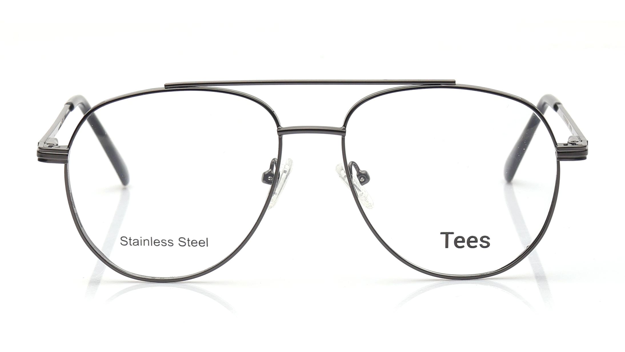 Image 1 of Grey Aviator Computer Glasses for Men and Women from Tees By Fastrack Available at Titan Eye+