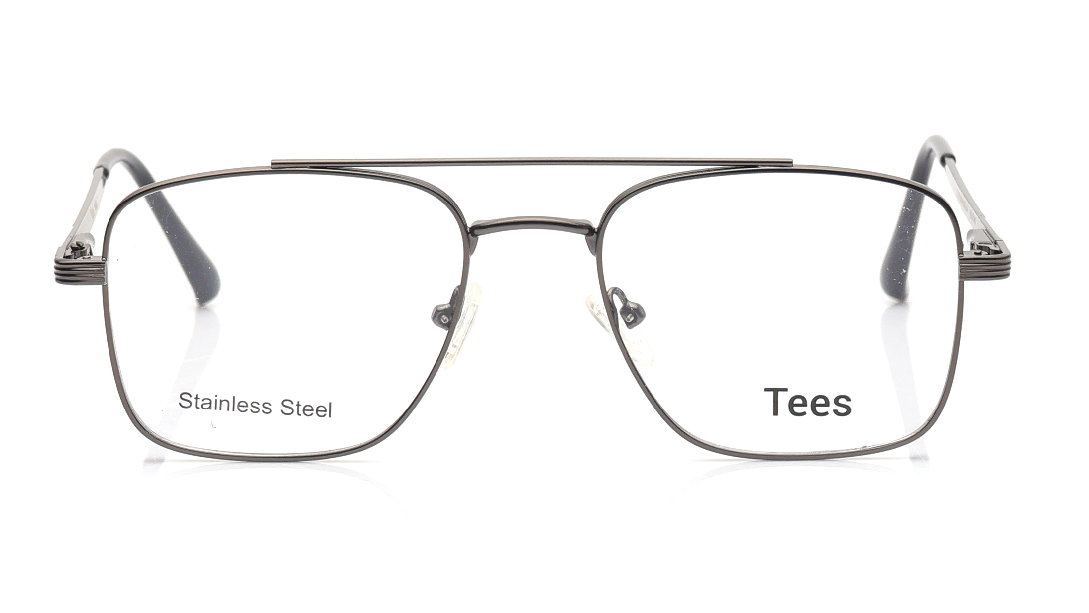 Image 1 of Grey Navigator Computer Glasses for Men and Women from Tees By Fastrack Available at Titan Eye+