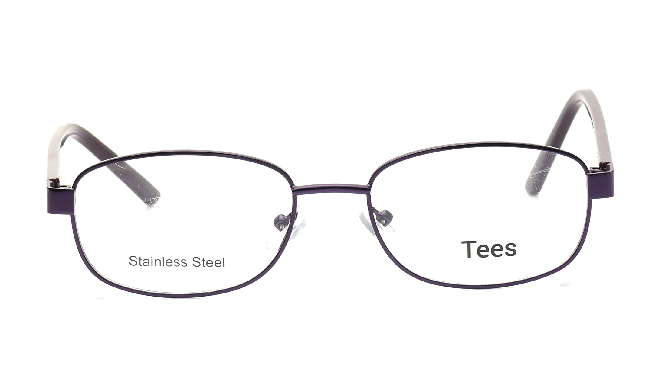 Image 1 of Purple Rectangle Eyeglasses for Men and Women from Tees By Fastrack Available at Titan Eye+