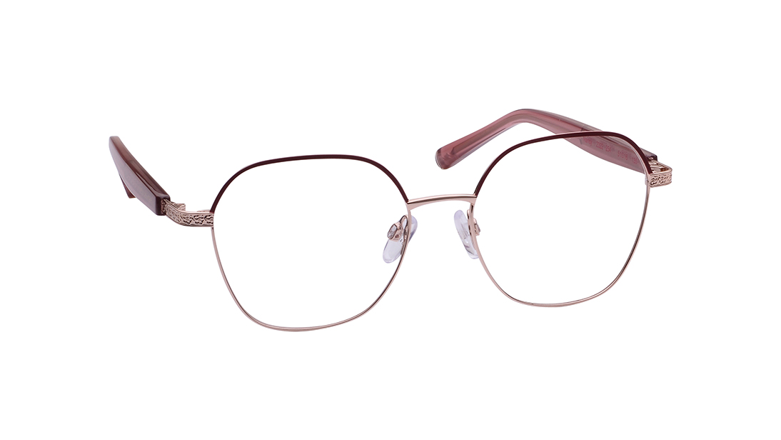 Image 2 of Red Square Eyeglasses For Women from Ted Baker Available at Titan Eye+