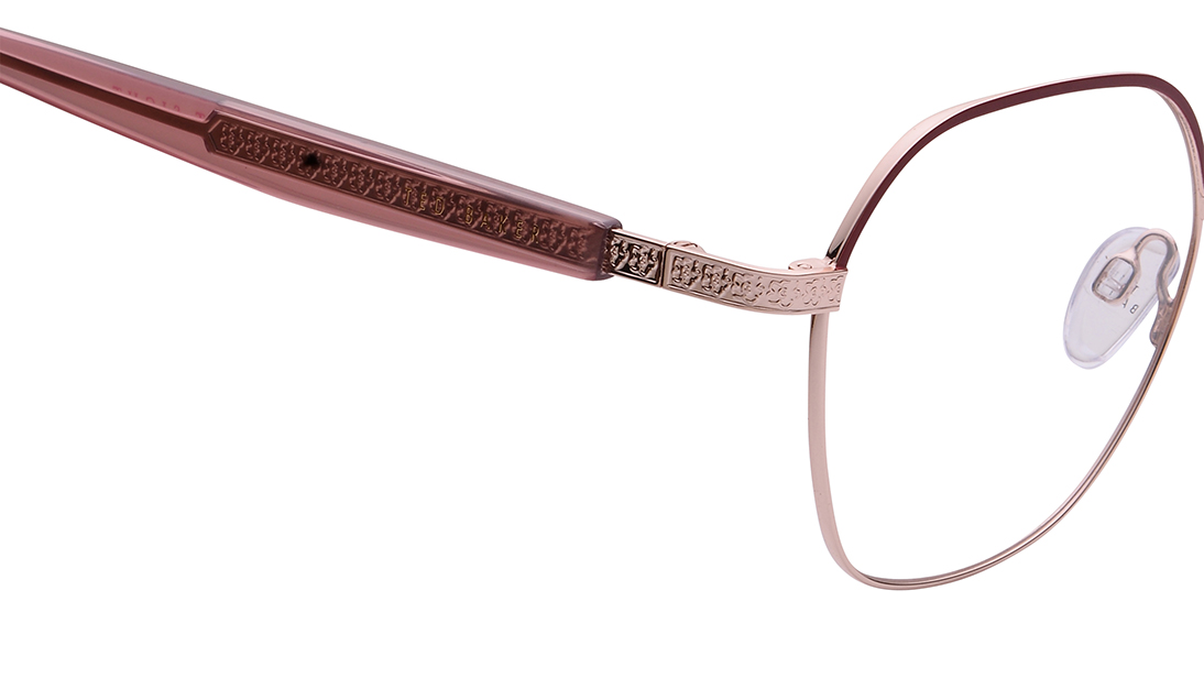 Image 6 of Red Square Eyeglasses For Women from Ted Baker Available at Titan Eye+