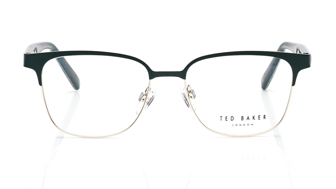 Image 1 of Green Square Eyeglasses for Women from Ted Baker Available at Titan Eye+