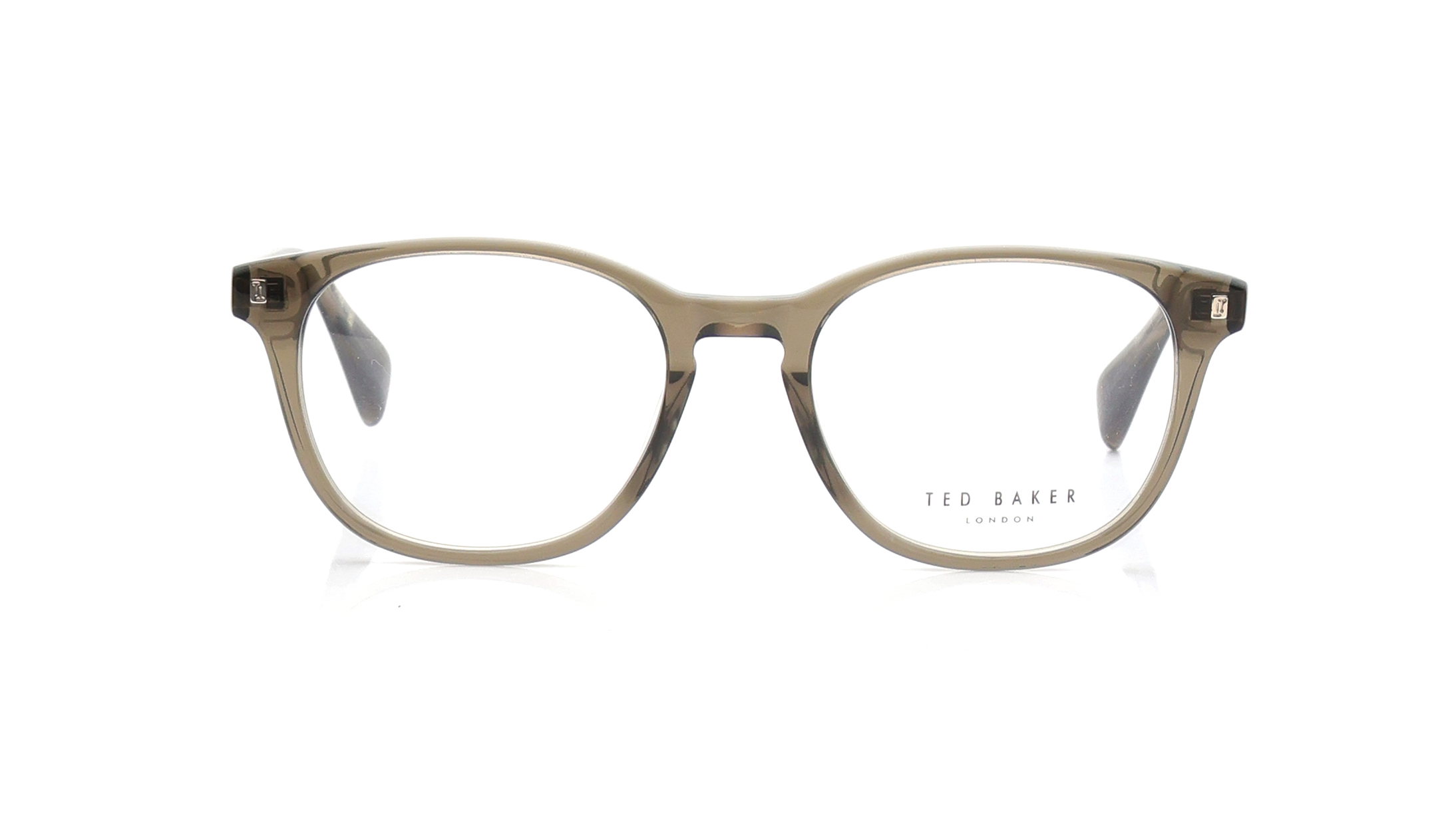 Image 1 of Black Square Eyeglasses for Men from Ted Baker Available at Titan Eye+