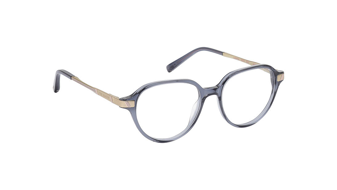 Grey Round Eyeglasses For Women