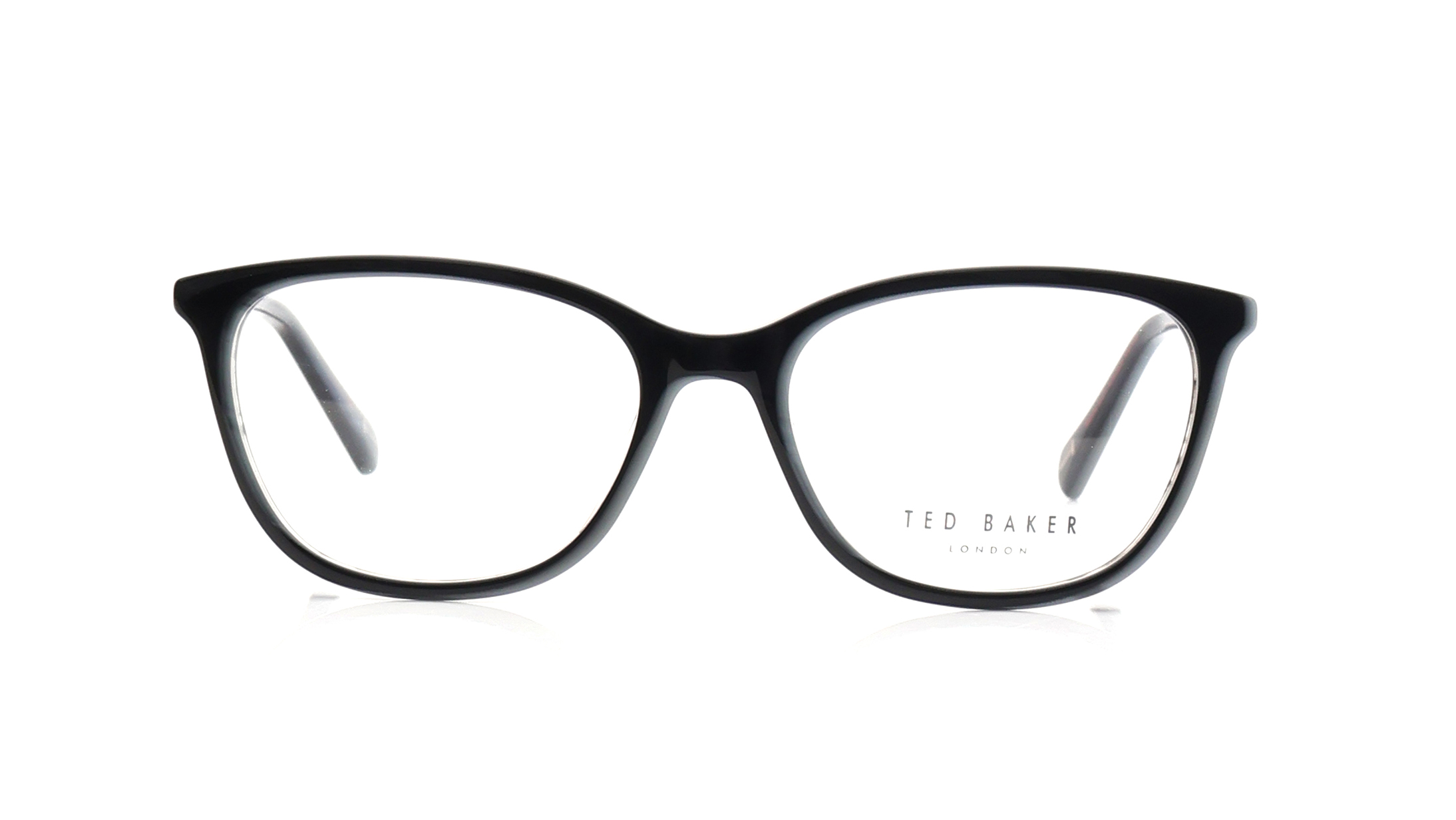 Image 1 of Black Rectangle Eyeglasses for Women from Ted Baker Available at Titan Eye+