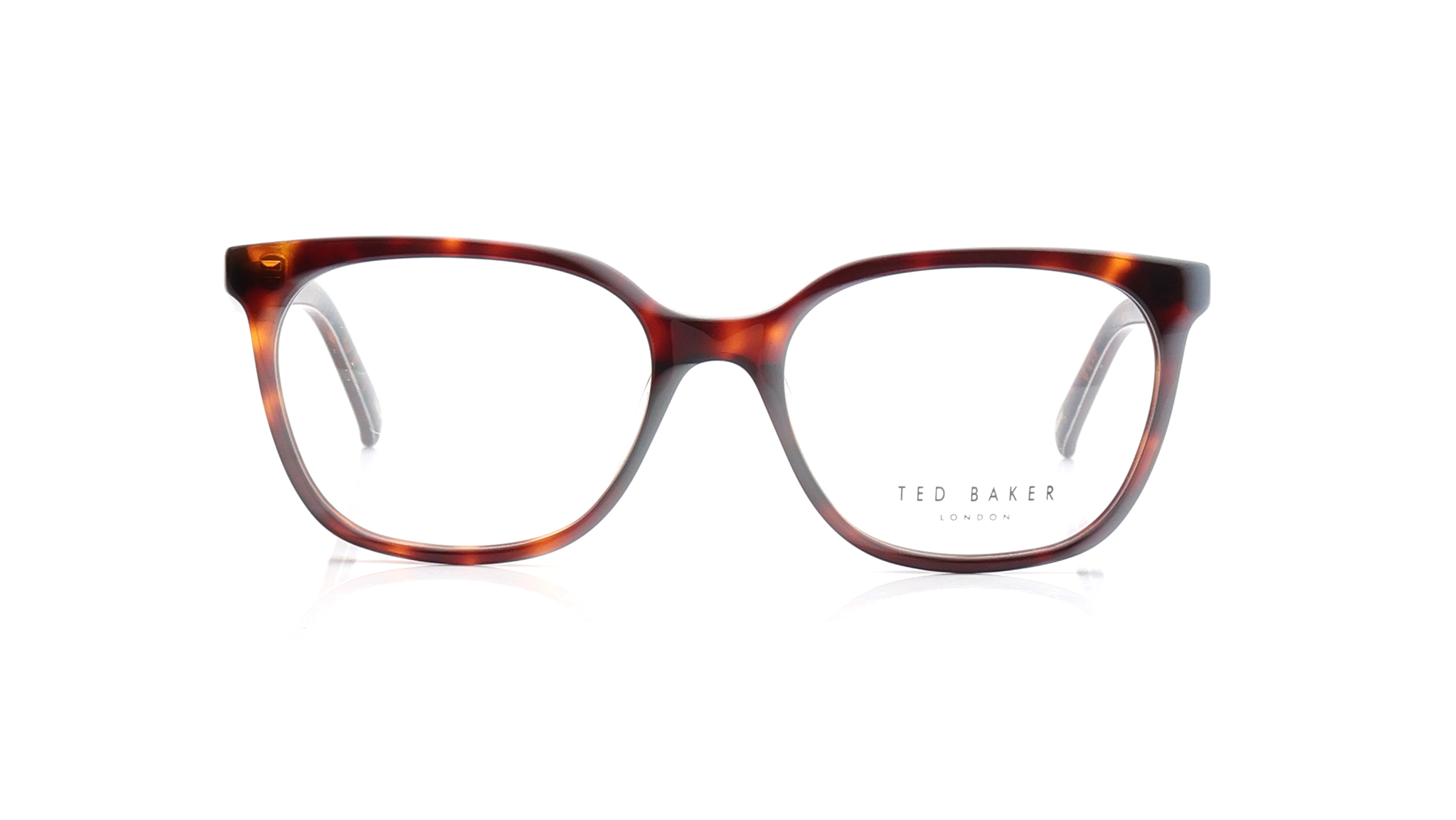 Image 1 of Brown Rectangle Eyeglasses for Women from Ted Baker Available at Titan Eye+