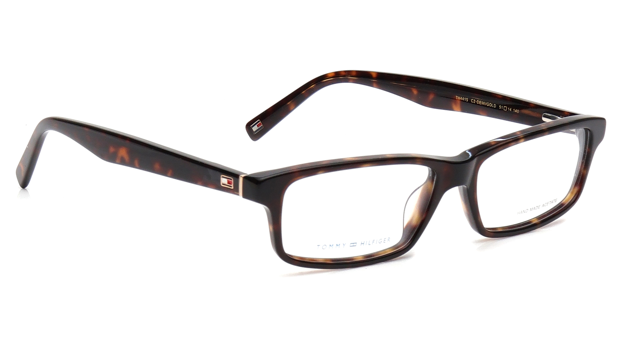 Brown Rectangle Eyeglasses for Men