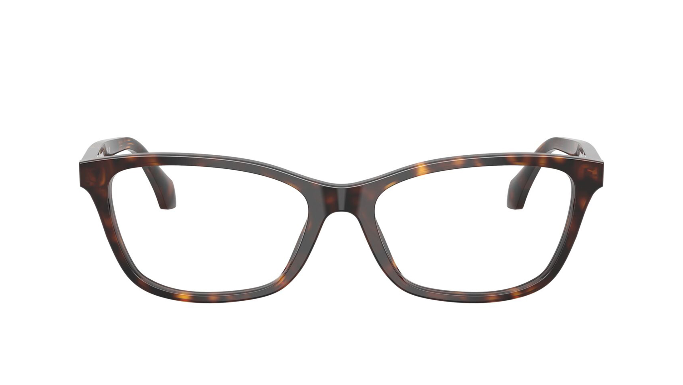 Image 1 of Havana CatEye Eyeglasses for Women from Versace Available at Titan Eye+