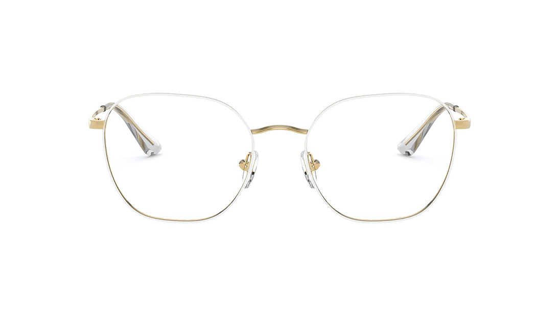 Image 1 of Silver Square Women Eyeglasses (FVO4178512050|50) from Vogue Eyewear Available at Titan Eye+