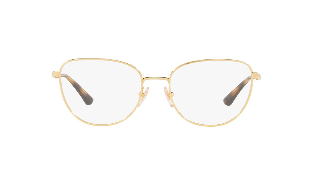 Image 1 of Gold Butterfly Eyeglasses for Women from Vogue Eyewear Available at Titan Eye+