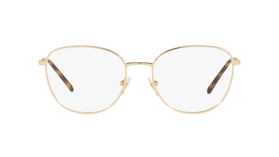 Image 1 of Gold Butterfly Eyeglasses for Women from Vogue Eyewear Available at Titan Eye+